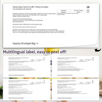 Healthy Origins, Vitamin K2 as MK-7, 100 mcg, 60 Vegetarian Softgels, High Strength, Gluten Free, SOYA Free, Non-GMO