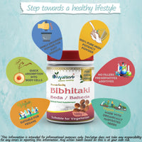 DivyaHerb Bibhitaki Fruit Baheda Powder Natural