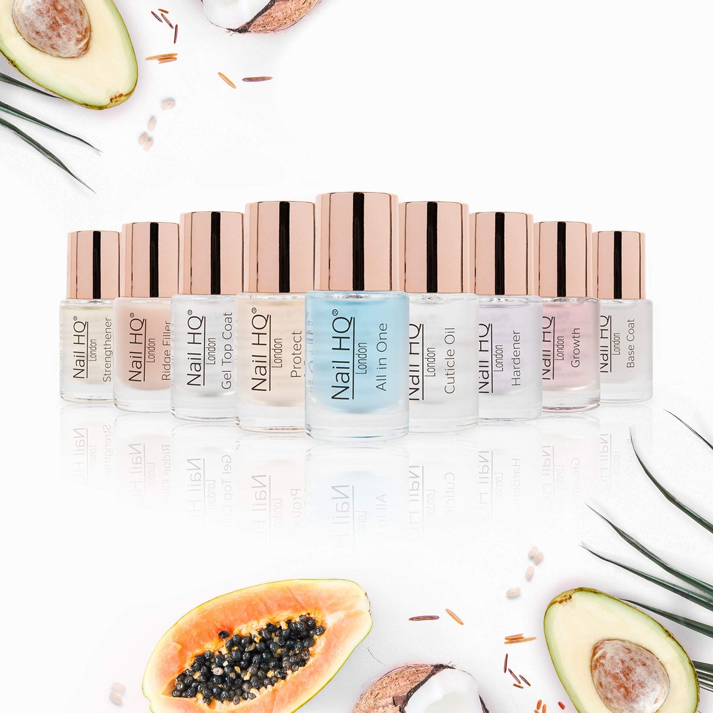 NAIL HQ Base Coat, Clear, 10 ml