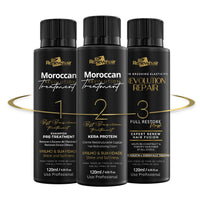 RENEW HAIR PROFESSIONAL Keratin Revolution Protein Smoothing System120ml 3x Brazilian hair Treatment Hair Straightening,Smooths, Strengthens, Softens Formaldhendy Free Keratin
