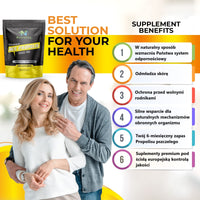 Nutrality Bee Propolis 2000mg | Maximum Strength, High in Antioxidants for Immune System Support, Natural Antibiotic | Vegetarian & Allergen Free | 180 Capsules