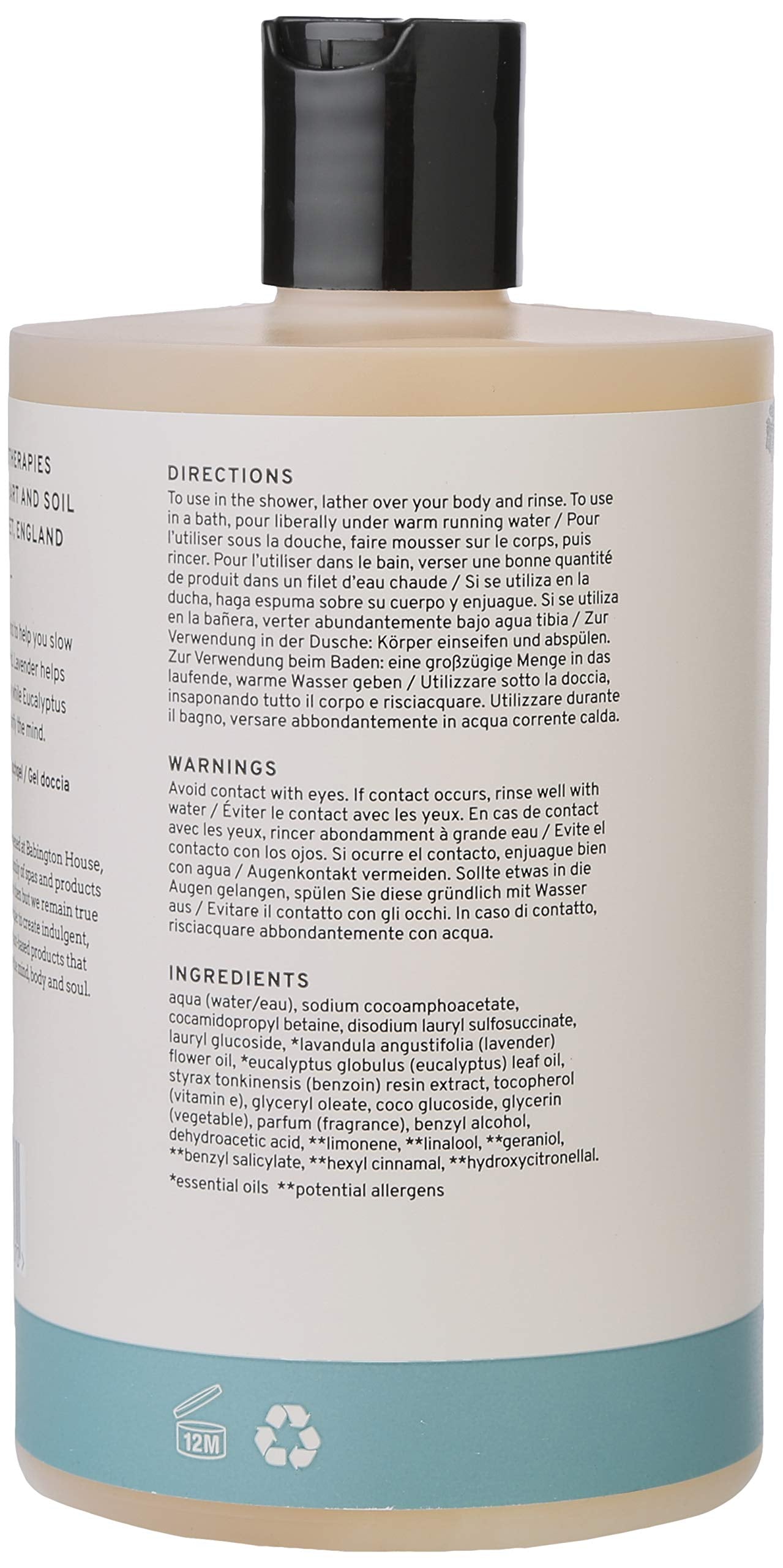 Cowshed Relax Calming Bath & Shower Gel, 500 ml