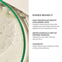 Natura Bissé Diamond Cocoon Sheer Eye | Tinted Eye Contour in Mini Format with Hyaluronic Acid | Hydrating and Rejuvenating Eye Cream | 0.3 oz - 10 ml