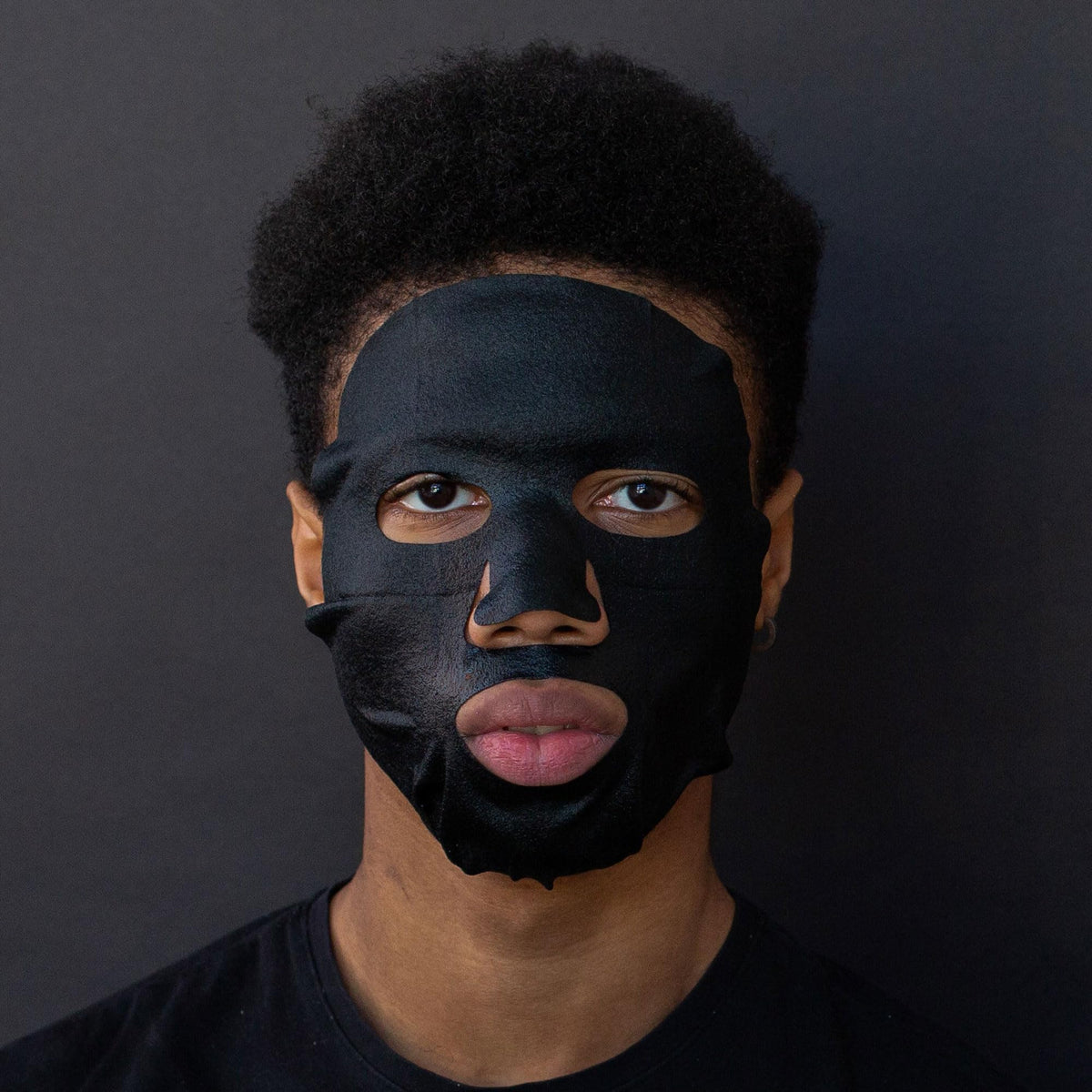 BARBER PRO BLEMISH CONTROL Mens Face Mask Bamboo Sheet Facial Hydration Prevent Breakouts & Improve Skin Texture Cica & Niacinamide Natural Vegan Skincare 100% Biodegradable Multi Award Winning Brand