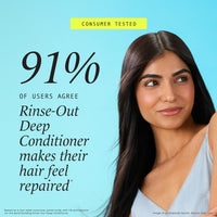 HASK Bond Building Rinse-Out Deep Conditioner with Triple Bond Complex & Argan Oil, Repairs Damage, Softens, Adds Moisture, Sulfate-Free, Cruelty-Free, Colour-Safe – 236 ml