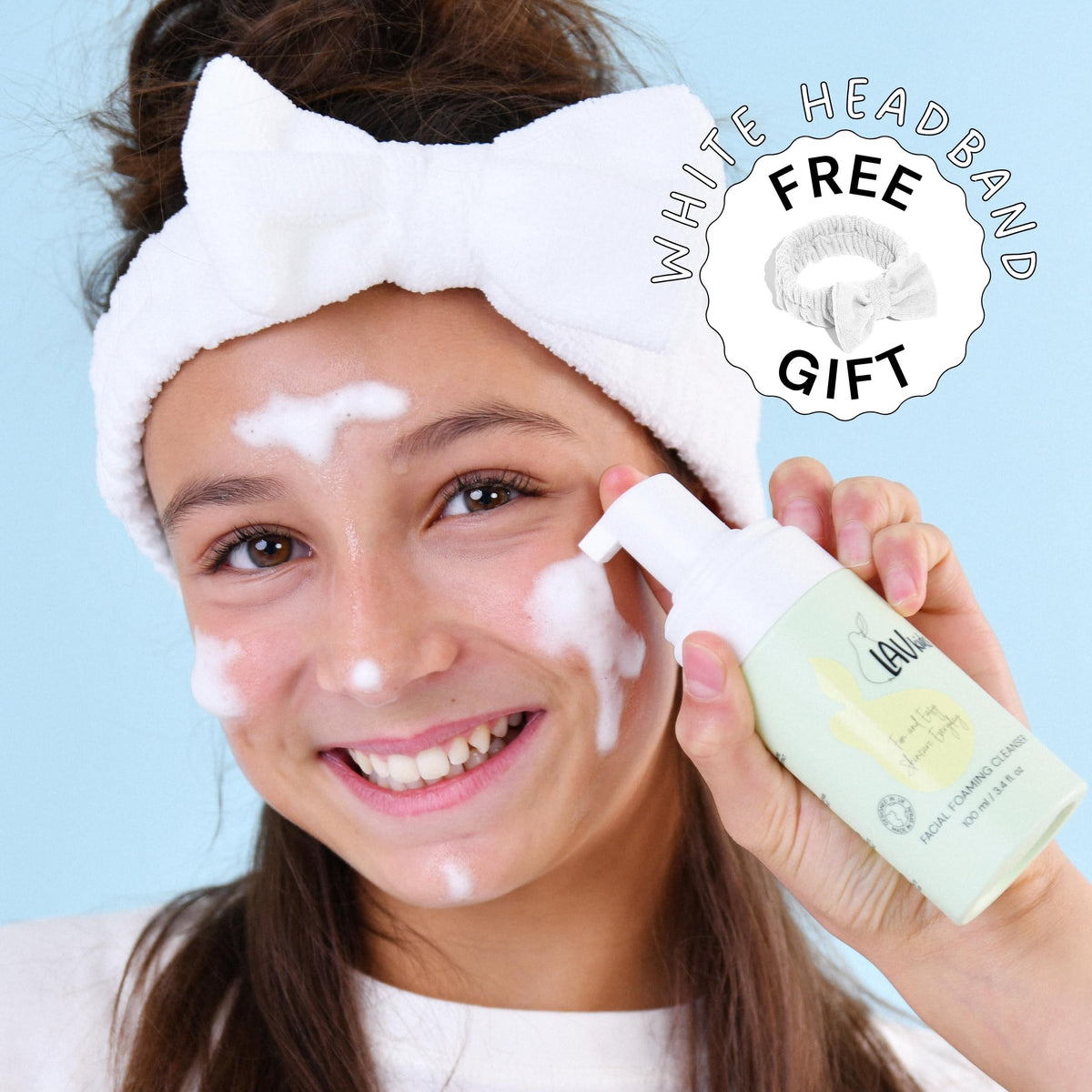 LAV KIDS Lav Kids Moisturising Skin care Foaming face wash 100ml & Face cream 50ml