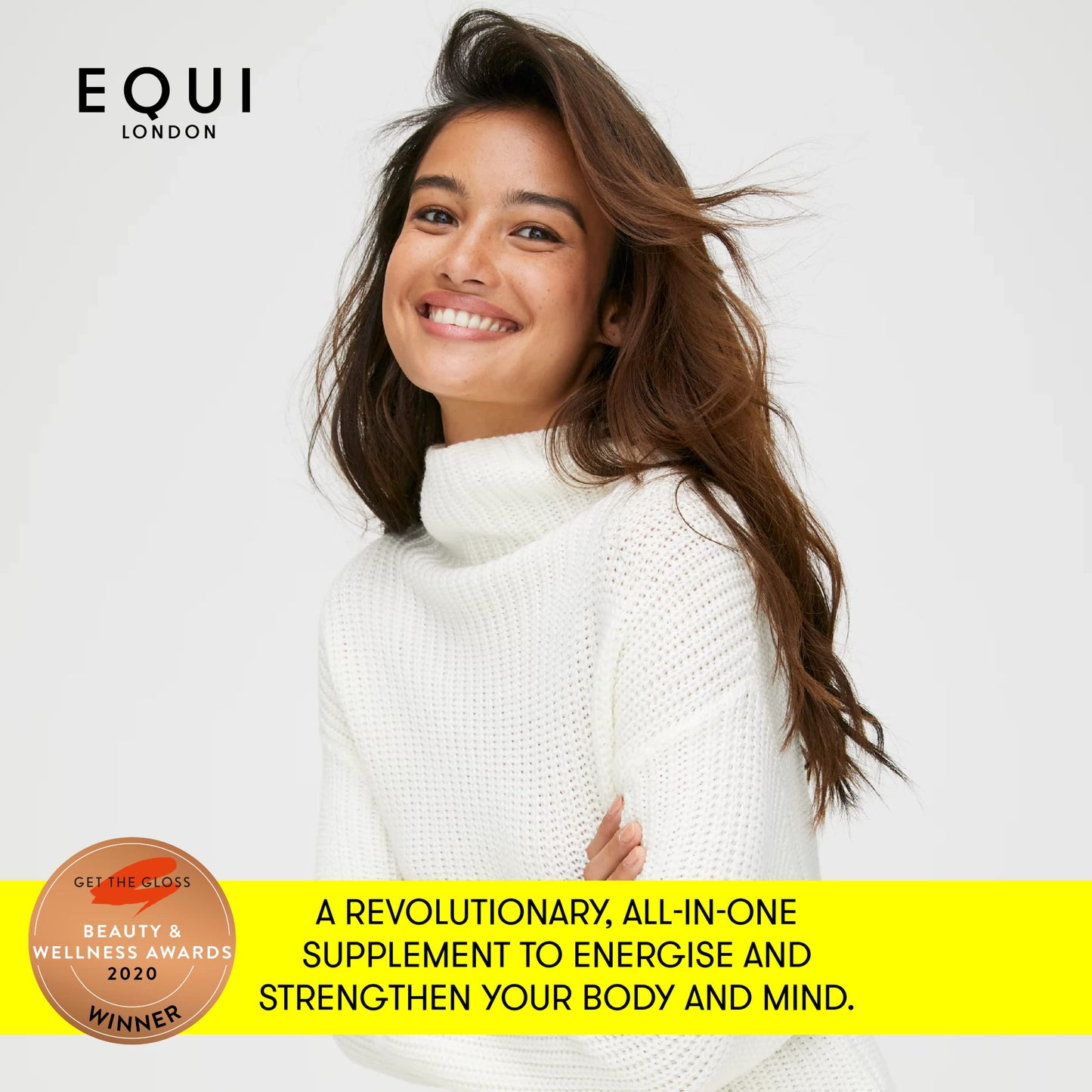 EQUI LONDON Equi - Original Formula - 30 Day Multivitamin Powder - Supplement for Women - Energy, Gut Health, Stress Relief, Immunity & Sleep Support - Siberian Ginseng, Goji Berries, Cordyceps