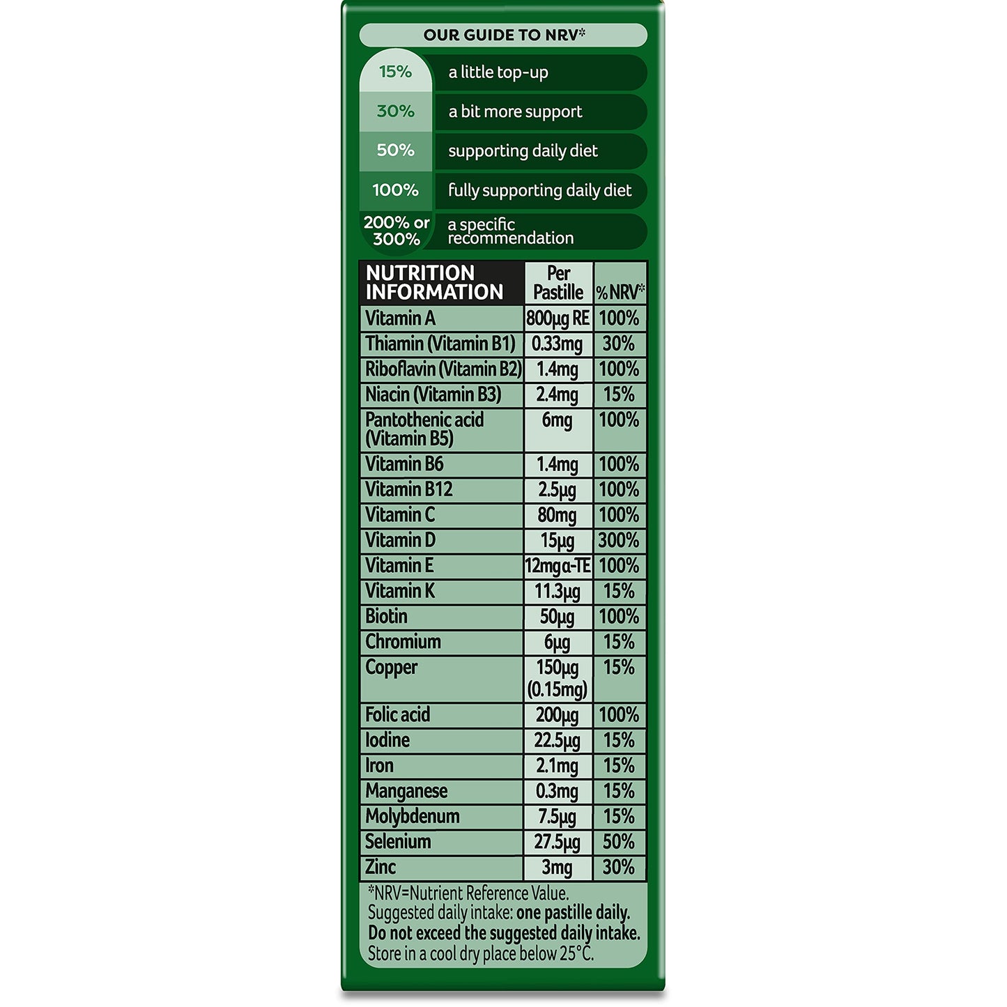 Bassetts Vitamins Bassett's Vitamins Man 50+ Multivitamins & Multiminerals Orange & Lime 30's