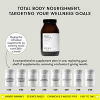 EQUI LONDON Equi - Original Formula - 30 Day Multivitamin Powder - Supplement for Women - Energy, Gut Health, Stress Relief, Immunity & Sleep Support - Siberian Ginseng, Goji Berries, Cordyceps