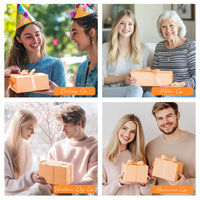 LAIKOU Vitamin C Skincare Gift Set, 9 Pcs Face Care Sets & Kits, Serum, Eye Cream, Face Cream, Sunscreen, Clay Mask & Gift Bag, Radiance Pamper Gifts for Women Teenage Girls, Mothers Day Birthday Gift