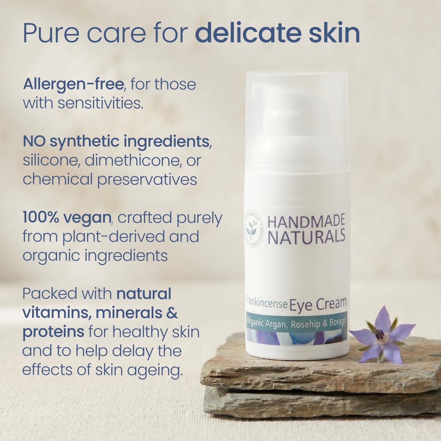 Handmade Naturals Frankincense Eye Cream