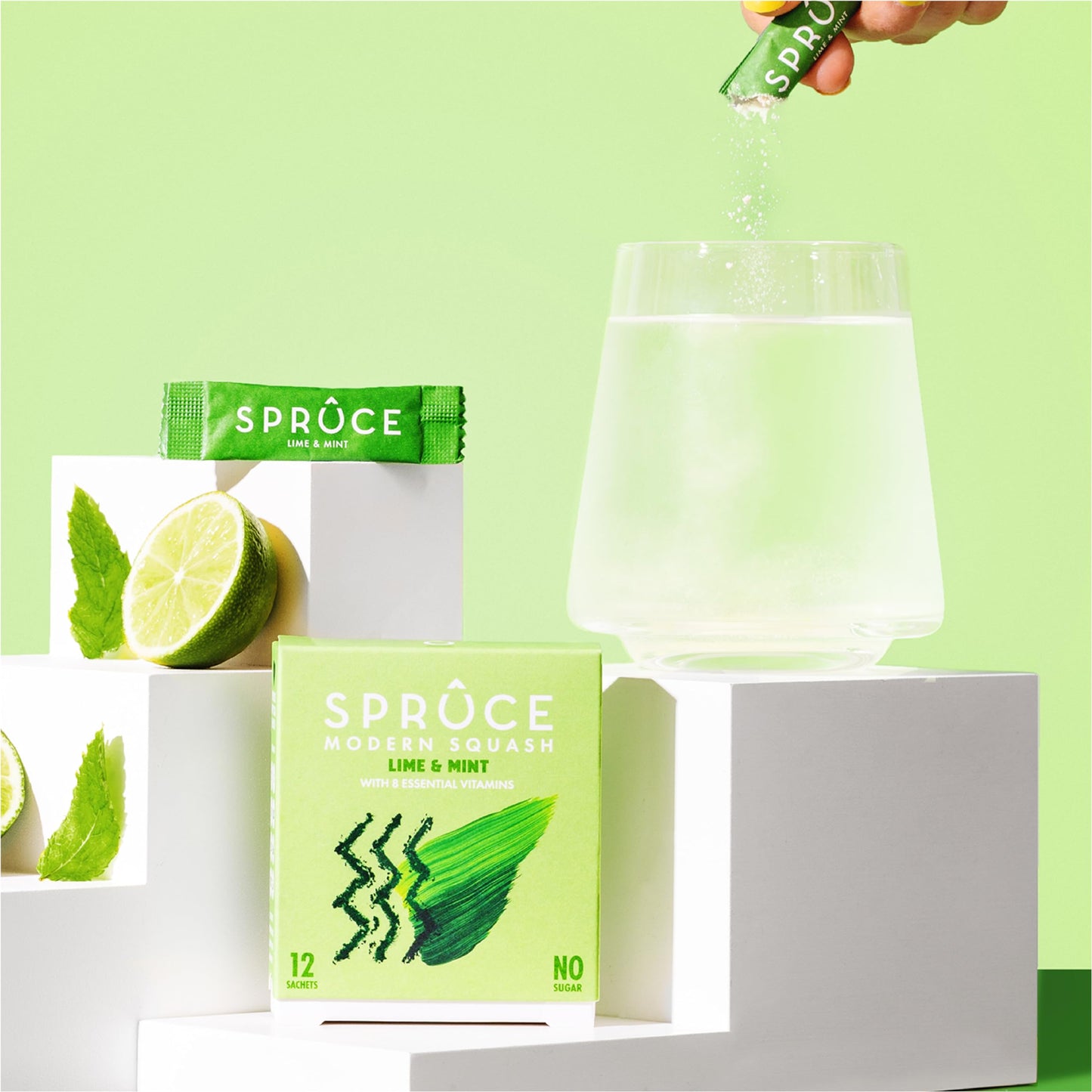 Spruce Natural Water Flavouring With Vitamins – Mega Mixed Pack Taster Bundle – 4 Flavours, 96 Drinks – No Sugar – Made With Real Fruits – Healthy Modern Squash Cordial – Perfect For Hydration