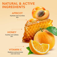 Botanic Hearth Honeyed Apricot Body Scrub 8.8 fl oz (250 g) | Exfoliating and Moisturizing, Gentle Spa Treatment for Smooth and Soft Skin, Natural Ingredients, Paraben-Free