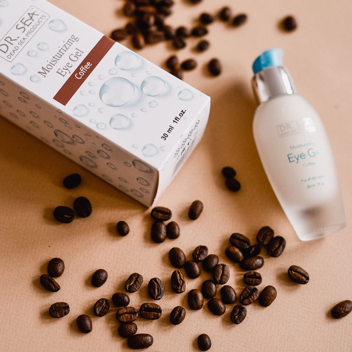 Dr. Sea Organic Coffee Eye Gel for Dark Circles and Puffiness 30ml