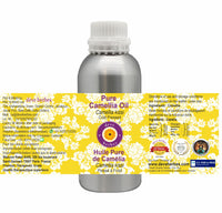 Greenwood Essential Pure Camellia Oil (Camellia kissi) Cold Pressed 300ml (10 oz)