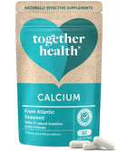 Calcium – Together Health – Seaweed-Based Calcium – 72 Trace Minerals – Vegan Friendly – Made in The UK – Pack of 4-240 Vegecaps