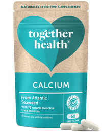 Calcium – Together Health – Seaweed-Based Calcium – 72 Trace Minerals – Vegan Friendly – Made in The UK – Pack of 4-240 Vegecaps