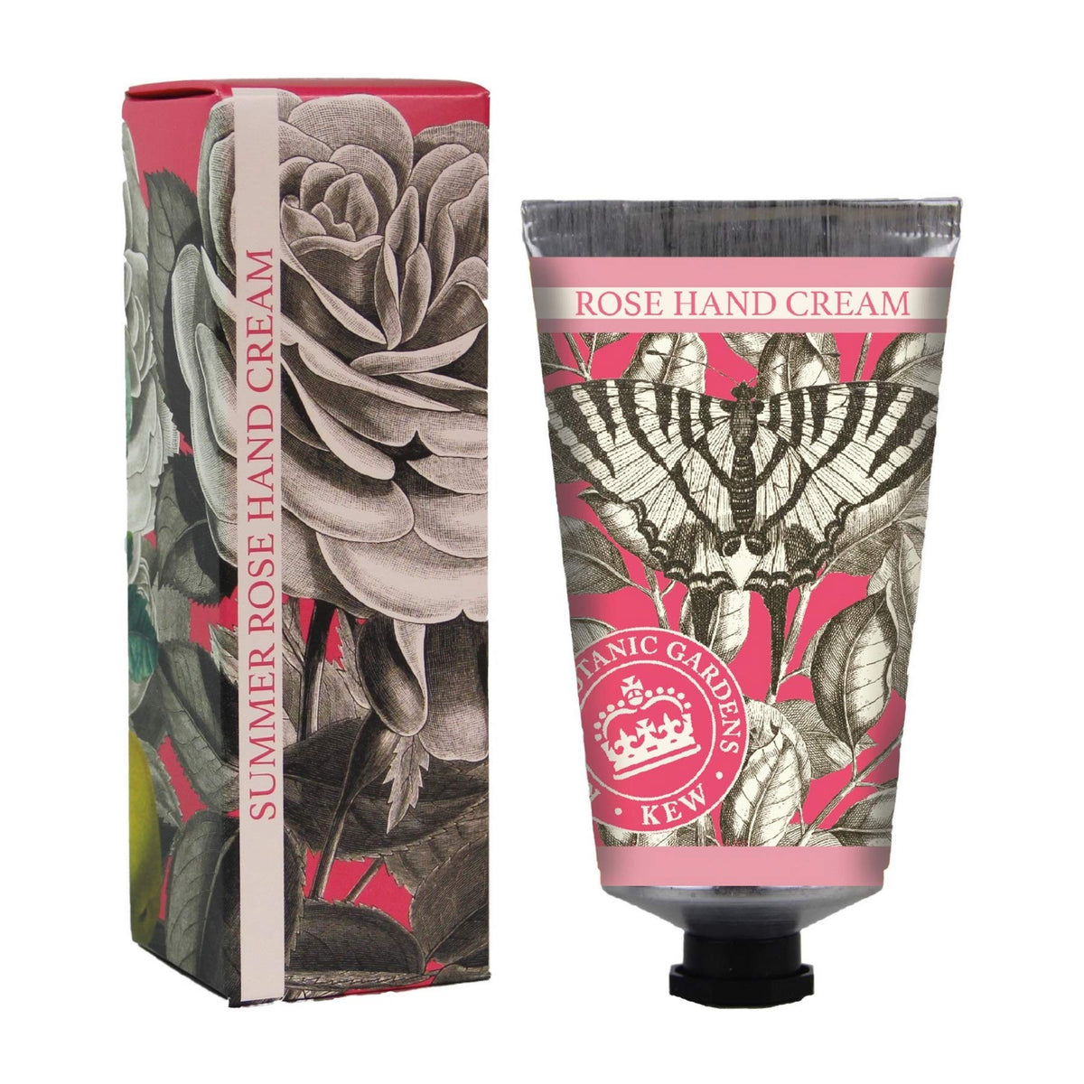 Kew Royal Botanic Gardens Royal Botanic Gardens KEW Hand Cream & Shea Butter Set - Summer Rose