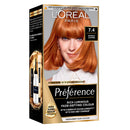 L'Oreal Paris Preference Hair Dye, Luminous Permanent Rich Hair Colour, Long Lasting Brilliance, Achieve Radiant, Salon-Inspired Results, Shade: 74, Dublin