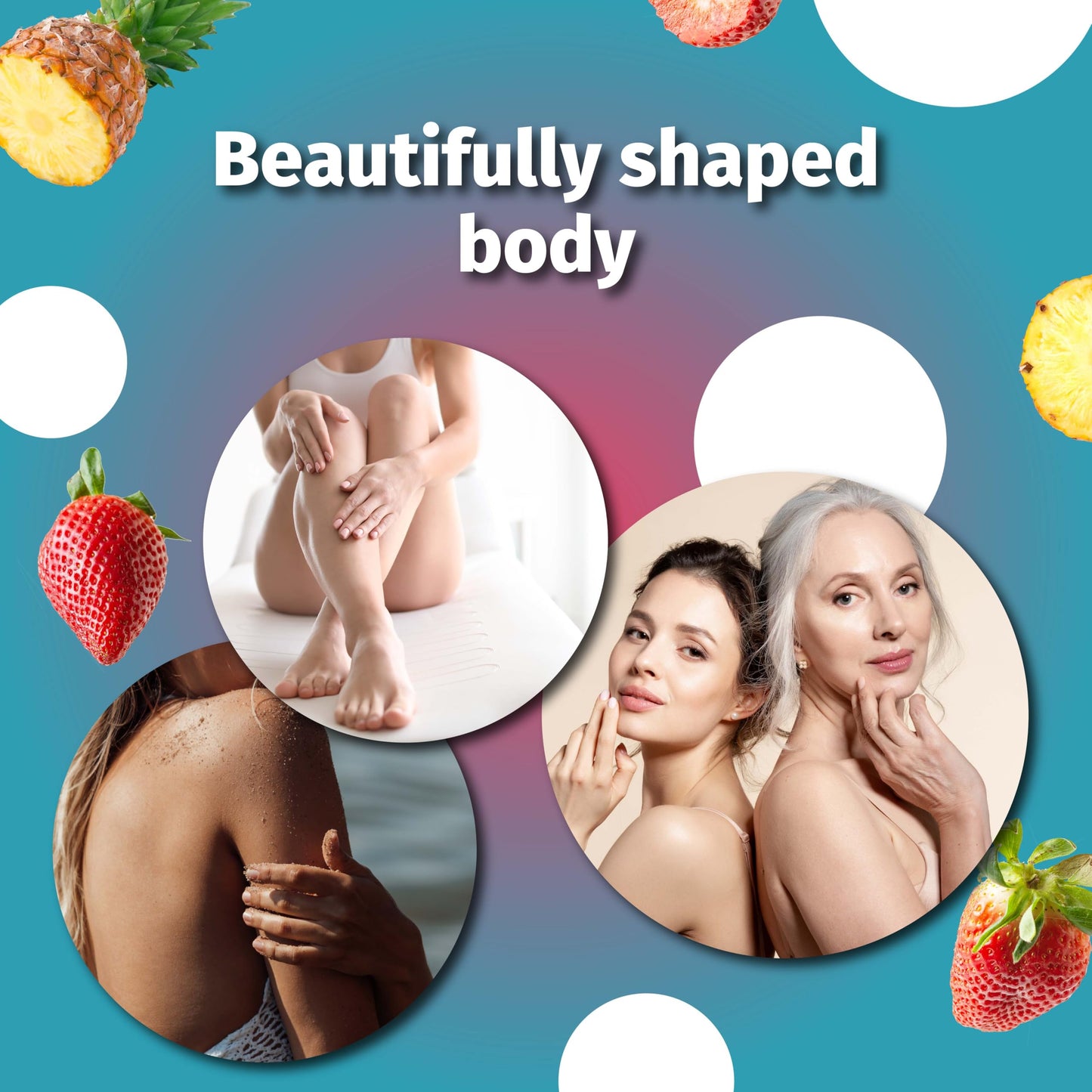 Nature's Finest by Nutrisslim OK!Body Lift - Hydrolyzed Marine Collagen Powder Naticol (5000mg) for Skin Elasticity, Reduce Water Retention - Skin Lift Effect