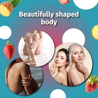 Nature's Finest by Nutrisslim OK!Body Lift - Hydrolyzed Marine Collagen Powder Naticol (5000mg) for Skin Elasticity, Reduce Water Retention - Skin Lift Effect