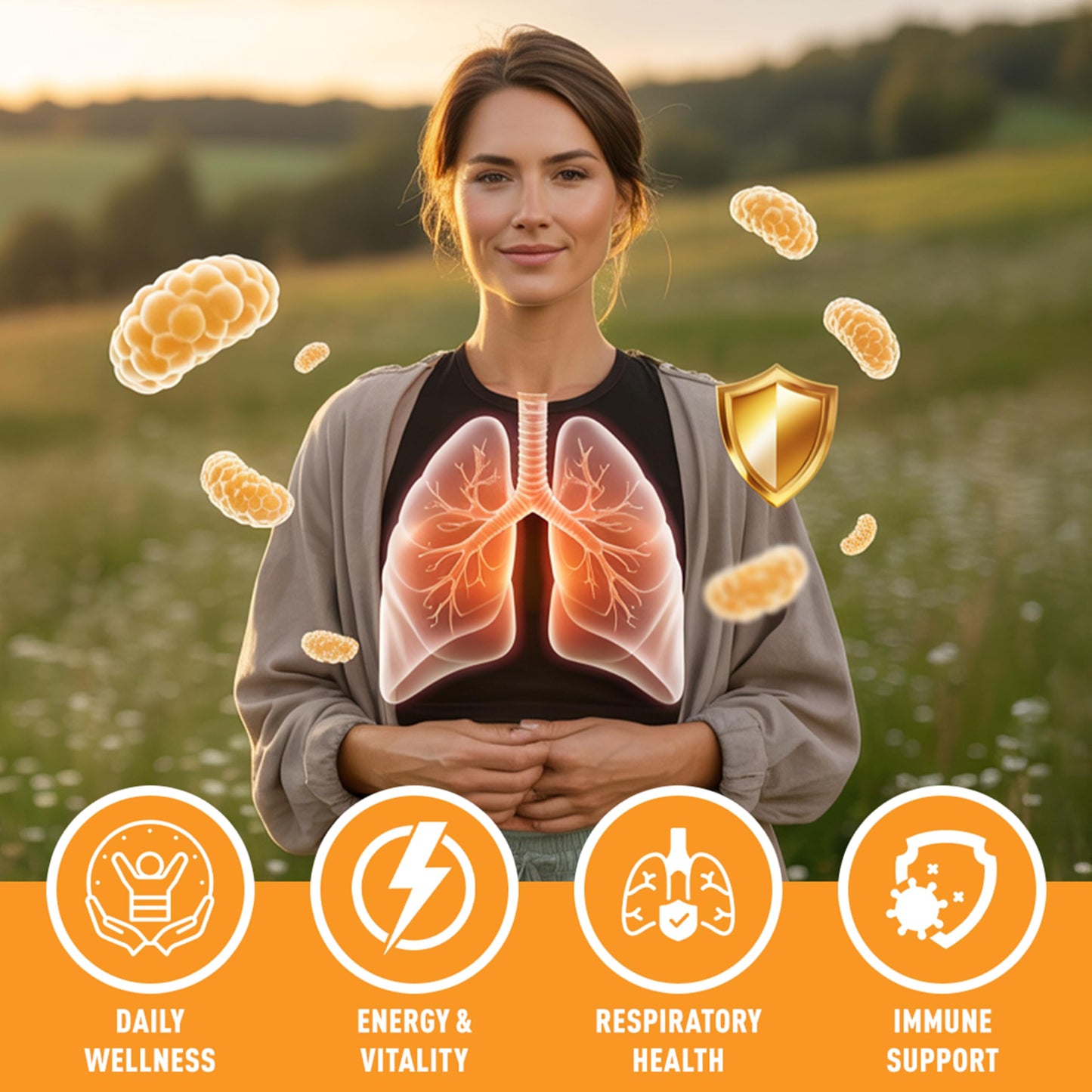 Tiger Milk Mushroom Capsules 500mg | High Strength | Pure & Natural Supplement | No Fillers or Binders | Vegan | Cognitive & Immune Support | UK NEO