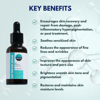 EGF REPAIR SERUM for face, 30ml, with Epidermal Growth Factor, Peptides, Glycerin, Increases Skin Moisture, Boosts Skin Renewal and Collagen Production, for HEALTHIER and YOUNGER looking skin