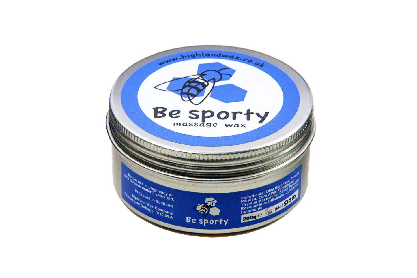 Be Sporty Massage Wax (200g)