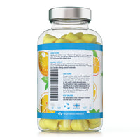 swiss bioenergetics Vitamin D3 Gummies 25µg 1000IU - 150 Natural Lemon Flavour Chewable Yummy Gummies - 5 Month Supply - Made in The UK
