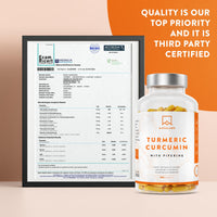 AAVALABS Turmeric and Black Pepper Capsules [ 600 Mg ] - 180 Vegan Turmeric Capsules - 95% Curcumin Extract & Piperine - Tumeric Supplements with Black Pepper High Strength - Non-GMO - 3rd Party Tested