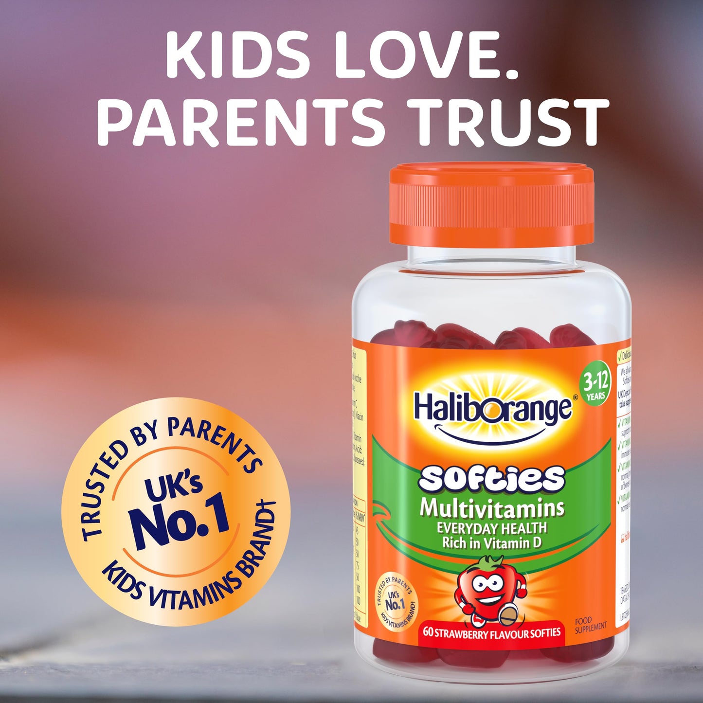 Haliborange Multivitamins Fruit Softies 60 pack