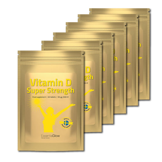 360 Vegan Vitamin D Tablets | 2,000 iu per Serving | High Strength Vitamin D3 | Immune System Support | (12 Months' Supply)