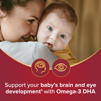 Seven Seas Breastfeeding, Postnatal Vitamins With Omega-3 DHA To Support Your Baby's Brain And Vision¹, Advanced* Folic Acid, Iron, Vitamins D, B6 And B12, 28 Tablets plus 28 Capsules, 4 Weeks Supply