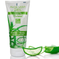 bleu & marine Bretania Pure Aloe Vera Gel 100% Natural 200 ml 7.03 fl oz DIY Cosmetics Face & Body care Moisturiser Hair repair After sun Soothing gel Wax Aftercare Canary Islands