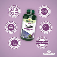 Natures Aid Inulin Powder Supplement 250g