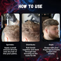 G Gabri Gabri Hair Styling Powder 21g, Texture Powder, Hair Powder Men, Volumizing Thickening Dust, Flexible Hold, Matt Look, Maximum Control (Volume Styling (Pack of 1))