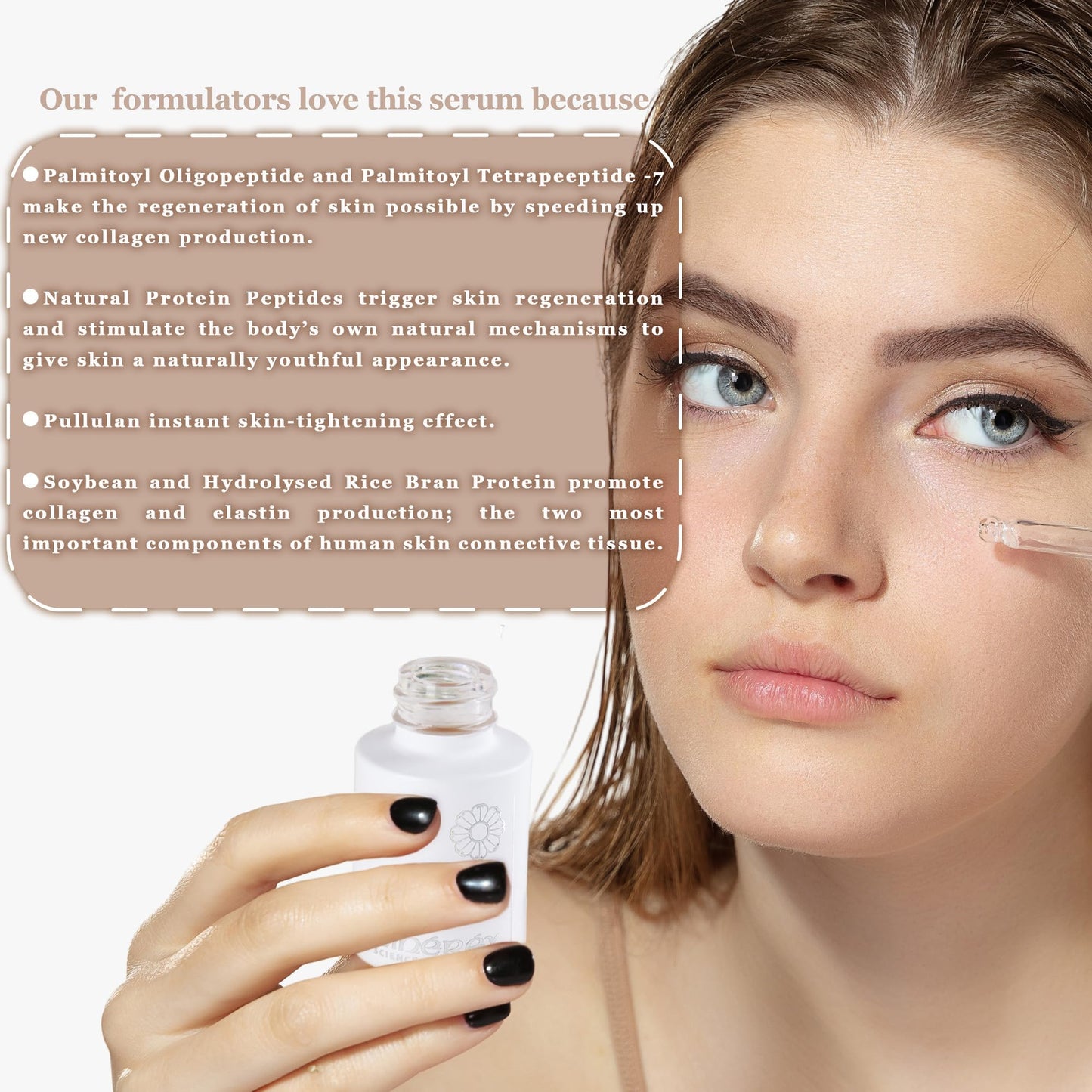 Cinere Anti Gravity Intensive Lifting Face Serum 30ml | Contains Vitamin C and Peptides | Anti-Aging | Skin Lift Serum | Anti Wrinkle | Skin Replumping serum | Skin Tightening Serum