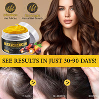 Generic Batana Oil for Hair Growth, 100% Pure Unrefined Batana Promotes Hair thickness, Repairs Damaged Hair & Skin, Reduces Hair Loss, Batana Oil for Healthier Fuller Hair (Black)