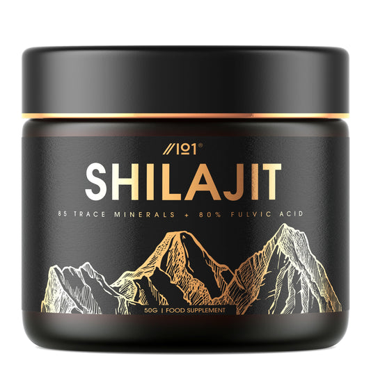 ALPHA01 Himalayan Shilajit Resin 50g – Gold Grade 100% Pure Gilgit-Baltistan Source – Rich in 80% Fulvic & Humic Acid, Minerals – by Alpha01