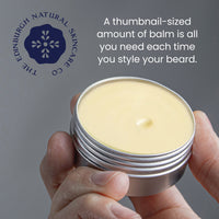 The Edinburgh Natural Skincare Company Ltd. Jekyll & Hyde Natural Beard Balm | Condition & Moisturise & Soften Your Beard | Strengthen Hair & Promote Growth | Natural & Organic