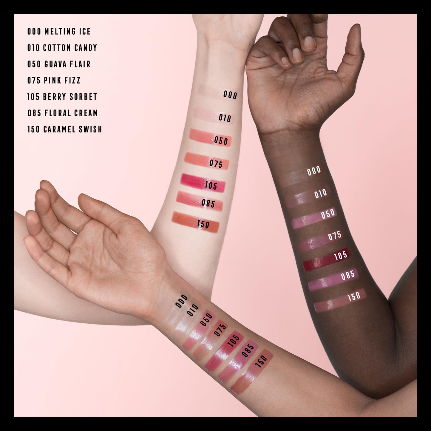Max Factor 2000 Calorie Lip Glaze Pink Fizz, Full Shine Lip Gloss, Nourishing with Hyaluronic Acid & Squalane, Instant Plump, Non-Sticky, Vanilla-Milk Scent, Fuller Looking Lips