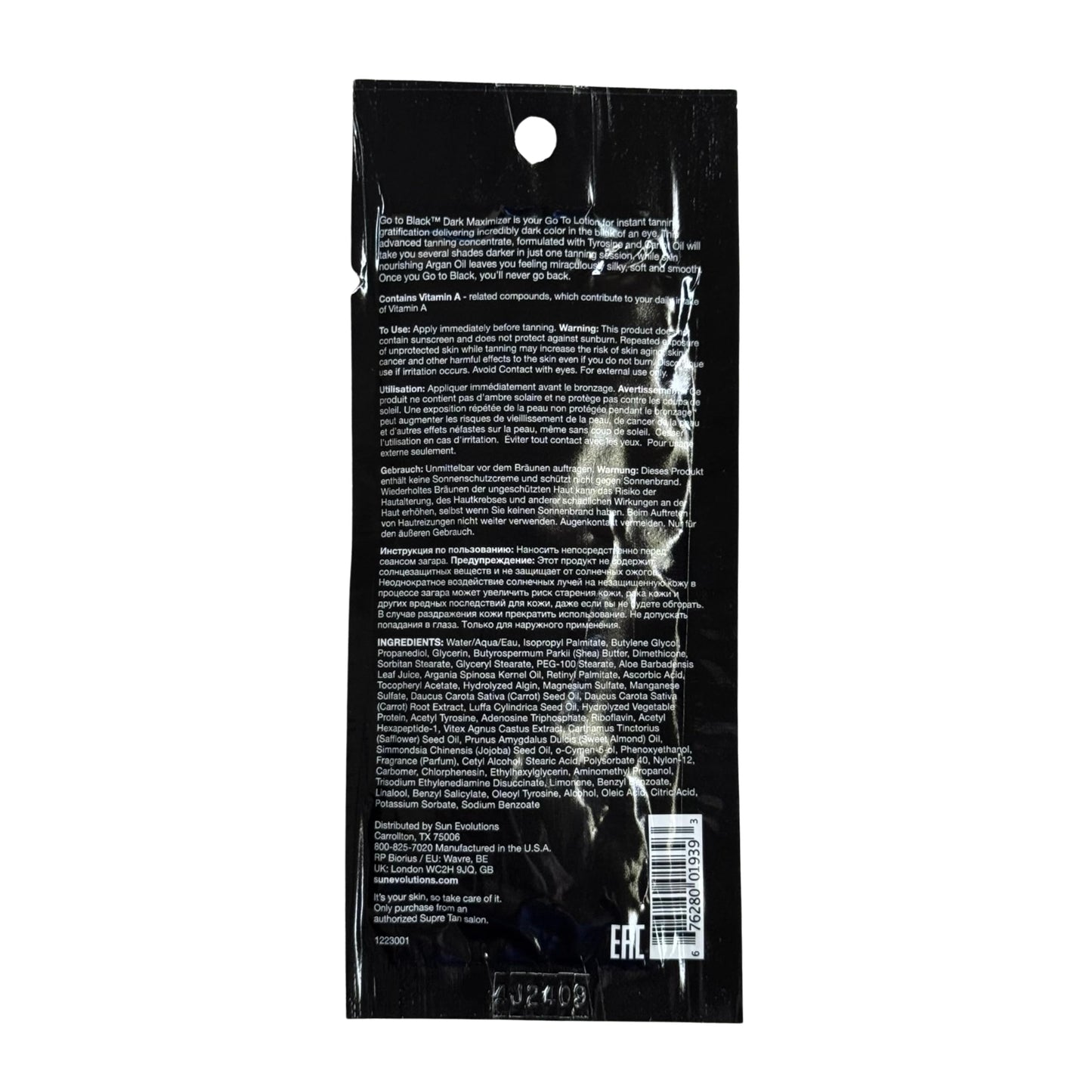 SUPRE TAN Supre Tan Go To Black Maximizer 15ml