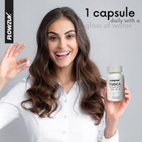 FLOWZUK TUDCA High Strength 60 Capsules - Tauroursodeoxycholic Acid, Liver Support Supplement, Enhances Proper Bile Production, Boosts Digestion and Immune System Support Flowzuk