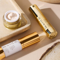 BEAUTYLAB Skincare Icons Trio Gift Set, Micropolish Face Scrub, Neuropeptide Serum, & Hyaluronic Acid Serum, Luxurious Skincare Set, Enhances, Hydrates, & Smooths Skin, Gifts for Women