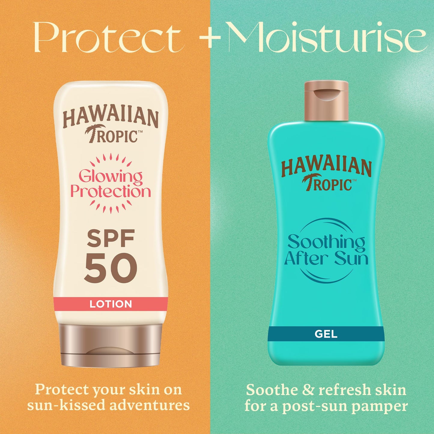 HAWAIIAN Tropic Hawaiian Tropic Cooling Aloe Gel with Aloe Vera and Vitamin E 200ml | Aloe Vera After Sun