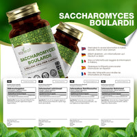 Ezyleaf Nutrition EZ Saccharomyces Boulardii [5 Billion CFU] | 90 Vegan Capsules | Supplement | S. Boulardii with Clean Fillers | ISO Certified, Non-GMO, Gluten & Allergen Free