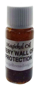 Angelleesa | Fiery Wall of Protection Herbal Infused Magickal Incense Oil