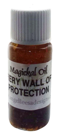 Angelleesa | Fiery Wall of Protection Herbal Infused Magickal Incense Oil