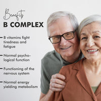 Vitaminnica Because your Health Matters Vitaminnica Neuro Force | Vitamin B-Complex B1, B2, B3, B6, B12 | Energy Levels & Metabolism | 60 Capsules