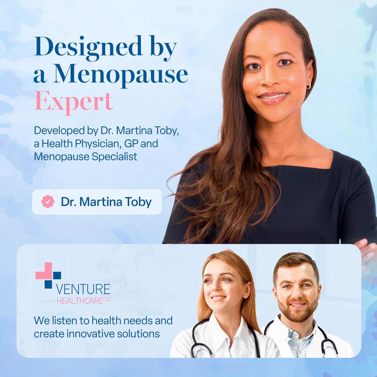 Esme Menopause Supplements Perimenopause Supplements 1 Month Supply - Daily Support for The Early Stage of Menopause – 60 Capsules - Includes Ashwagandha, Vitamins and Red Clover